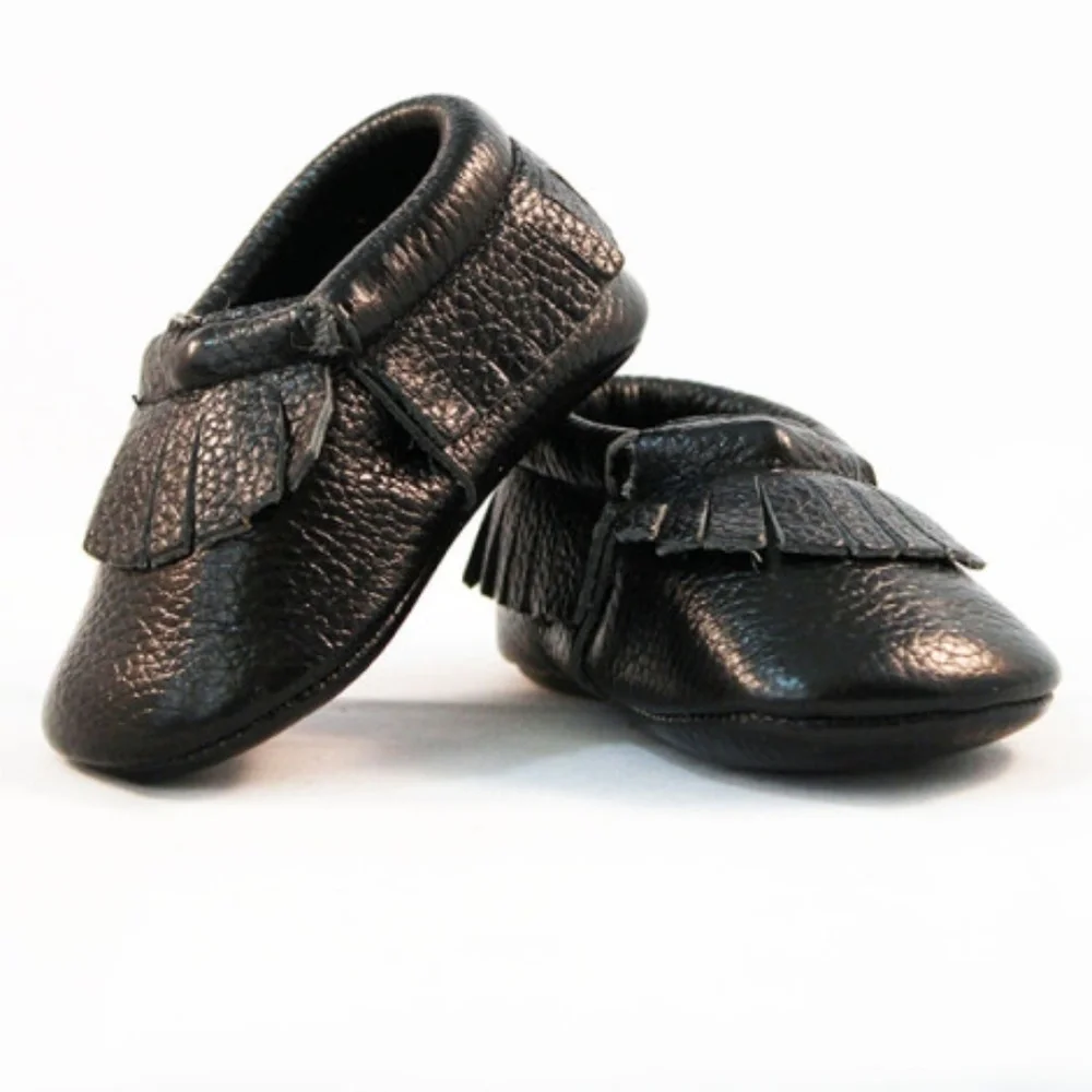 Leather Baby Moccasins